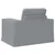 Sofa Svijetlo siva 103 x 80 x 82 cm tkanina