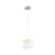 LED luster na sajli VASO LED/4W/230V O 18 cm bela