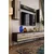 Hanah Home TV komoda Ilay, antracit / travertin / zlatna