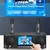 Soaiy Karaoke zvučnik sa 2 mikrofona AV7, Bluetooth, HiFi, Crni