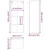 Vidaxl Viseča omarica Sonoma hrast 40 x 29,5 x 100 cm Konstruiran les