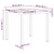 Set vanjskog namještaja 3 pcs Crna i antracit 80 x 80 x 73 cm