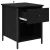 Noćni ormar 2 pcs Crni hrast 40 x 42 x 50 cm Konstruirano drvo