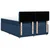 vidaXL vidaXL Box spring postelja z vzmetnico modra 140x200 cm blago, (21307392)