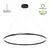 LED visilica F2047-70V BK