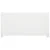 Greatstore Dnevna postelja bela 80x200 cm trdna borovina