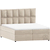 Boxspring postelja Flip - 200x200 cm - tkanine Riviera