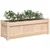 Vrtna sadilica 90x31x31 cm od masivne borovine