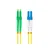 Lanberg SM LC/APC-LC/UPC DUPLEX 3.0mm LSZH G657A1 2m rumen optični patchcord