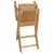 Sklopive vrtne stolice 4 kom 54x61x88 cm od drva bagrema