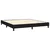 Vidaxl Box spring postelja z vzmetnico črna 160x200 cm blago