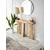 Hanah Home Komoda Cleopatra 100x83x28cm Hrast