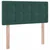 Krevet s od storage s madracem Tamnozelena 90 x 190 cm Baršun