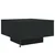 Stolić za kavu s LED svjetlima crni 55 x 55 x 31 cm