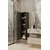 Hanah Home ormarić za kupatilo Capella, 34 cm, sivi