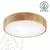 Brilagi - LED plafonsko svetlo CARVALHO MODERN 3xE27/60W/230V prečnik 47,5 cm hrast