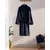 Madame Coco Set bademantil i peškir Jack, Teget