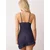 Trendyol Milla Ženska babydoll spavaćica Thmaw26Ll00014, Tamnoplava
