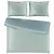 Posteljina 200x200cm 2x60x80cm Ethno Xl