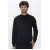 TUDORS Muška rolka Basingwa, Slim fit, Crna