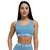 GymBeam Ženski grudnjak Simple Steel Grey