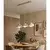 Luster na sajli KIVI 3xE27/15W/230V beo