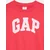 GAP Majica  staro roza / bela