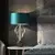 Endon 95225 - Stona lampa 1xE27/10W/230V plava/siva/crna
