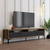 HANAH HOME TV polica Istanbul 2 WalnutAnthracite