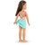 Punčka Luna Beach Set Corolle Girls z dolgimi rjavimi lasmi 28 cm 5 dodatkov od 4 leta