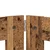Vrata za pse s postoljem 8 pcs Staro drvo 60 x 60 cm