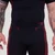 GymBeam OG1 Seamless Leggings Black/Red