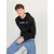 JACK & JONES Majica  črna / bela