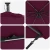 Suncobran S LED lampica Bordeaux Crvena 294 x 294 x 248 cm
