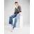 LEVIS  Kavbojke RIBCAGE moder denim