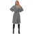 JESSYSS Daljši oversized plašč s pasom