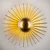 Opviq Luster Kaya-15226, 60x60x24, IP20, Zlatne boje