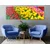 Slika vrt poln tulipanov - 120x40