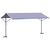 Samostojeća tenda plavo-bijela 500 x 300 cm od tkanine i čelika