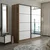Hanah home Ormar Kale 220x210x52cm Bež
