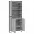 Visoki ormari Siva Sonoma 79 x 36 x 200 cm Konstruirano drvo