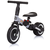 Chipolino Tricikl za decu Smarty, 2u1, Sivi
