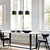 Opviq Visilica Berceste 3 Glave, 70x20cm, Crna
