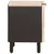 Noćni ormar 2 pcs Bijelo 40 x 33 x 46 cm Čvrsto drvo manga