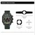 Ure NAVIFORCE SQ - 38606 - Črna / Rjava KP38606