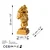 Atelier Del Sofa Dekorativna figura Yak-032-C, 14x33x11 cm