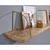 MID.YOU STENSKI REGAL 100/25/22 cm rjava