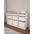 HANAH HOME Višenamenska komoda Bofi White