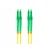 Optični patchcord Lanberg SM LC/APC-LC/APC DUPLEX 3.0mm LSZH G657A1 2m rumen