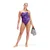 Womens swimwear speedo allover digital lattice back hyper lights